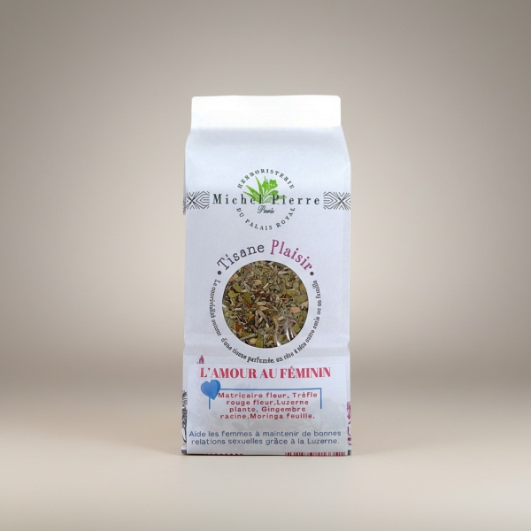 Tisane L'Amour au Féminin – Bien-être Intime | Michel Pierre | 100g