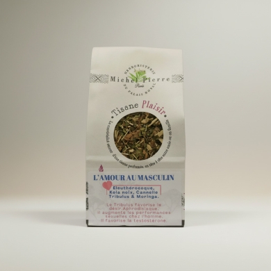 Tisane L'Amour au Masculin – Bien-être Intime | Michel Pierre | 100g
