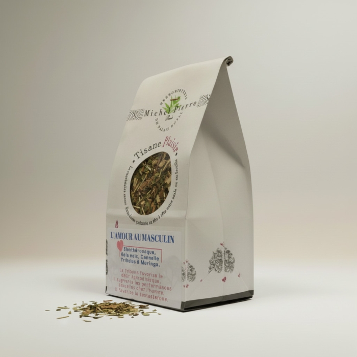Tisane L'Amour au Masculin – Bien-être Intime | Michel Pierre | 100g