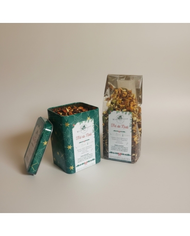 Thé de Noël – Édition Limitée | Rooibos, Cacao & Cardamome | Michel Pierre | 100g