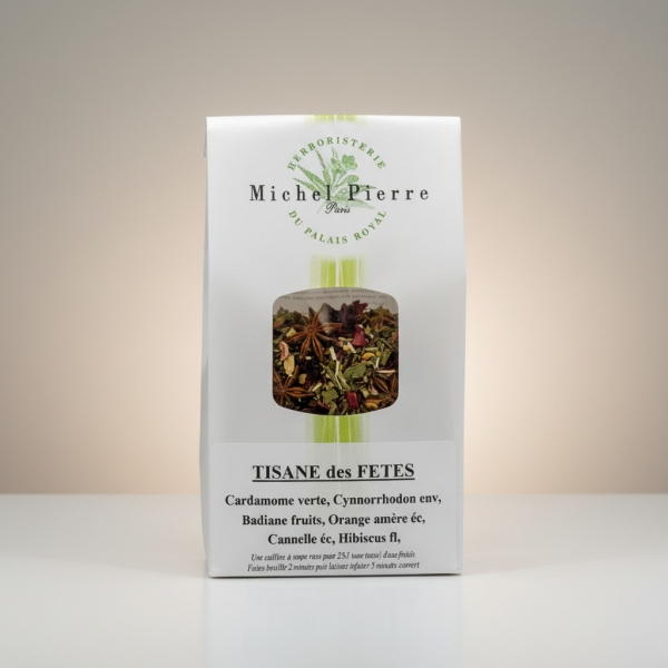 Tisane des Fêtes | Cardamome & Cynorrhodon | Michel Pierre | 100g