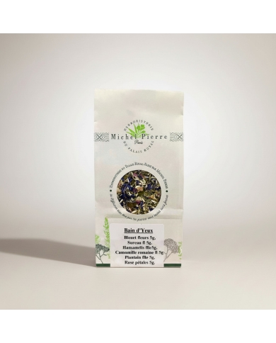 Bain d'Yeux – Mélange de Plantes en Vrac | Bleuet, Camomille & Hamamélis | Michel Pierre