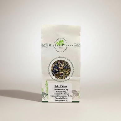 Bain d'Yeux – Mélange de Plantes en Vrac | Bleuet, Camomille & Hamamélis | Michel Pierre