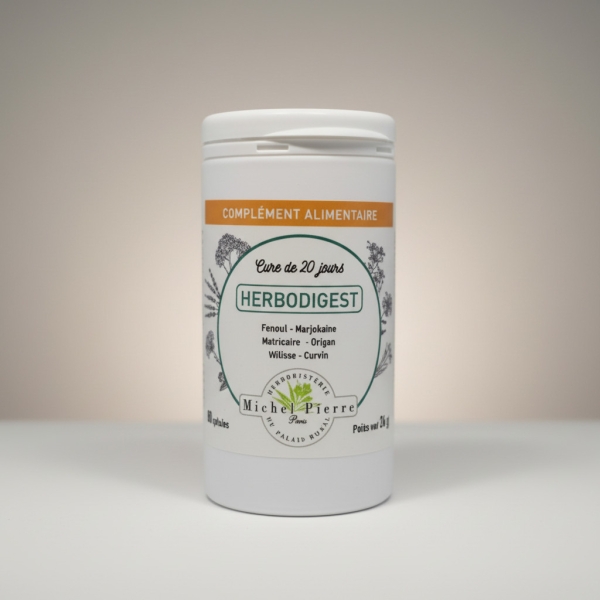 Herbodigest en gélules Herboristerie du Palais Royal Paris Michel Pierre