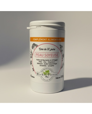 Peau Soyeuse en gélules Herboristerie du Palais Royal Paris Michel Pierre