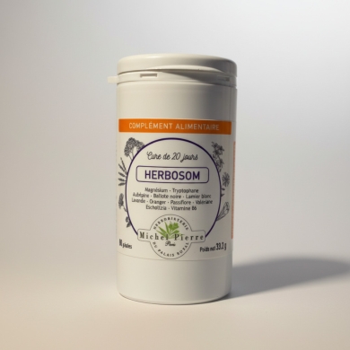 Herbosom en gélules Herboristerie du Palais Royal Paris Michel Pierre