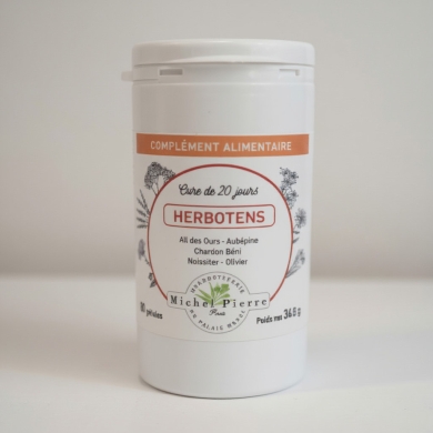 Herbotens en gélules Herboristerie du Palais Royal Paris Michel Pierre