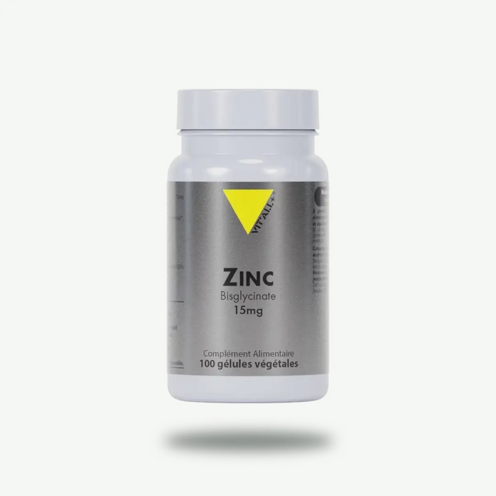 ZINC Bisglycinate 15mg en gélules