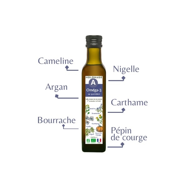 Holonage A en huile alimentaire Bio