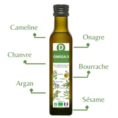 Holonage D en huile alimentaire Bio