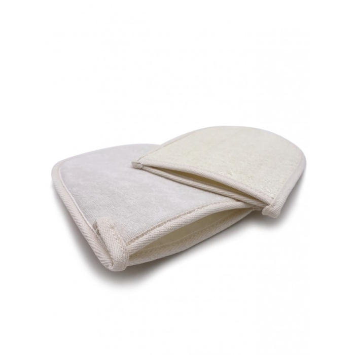 Gant exfoliant en Luffa
