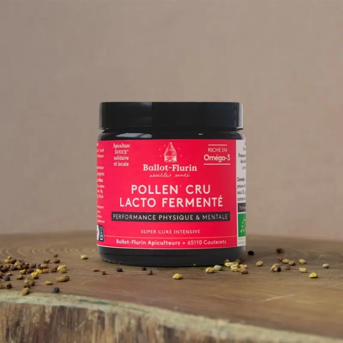 Pollen cru lacto fermenté