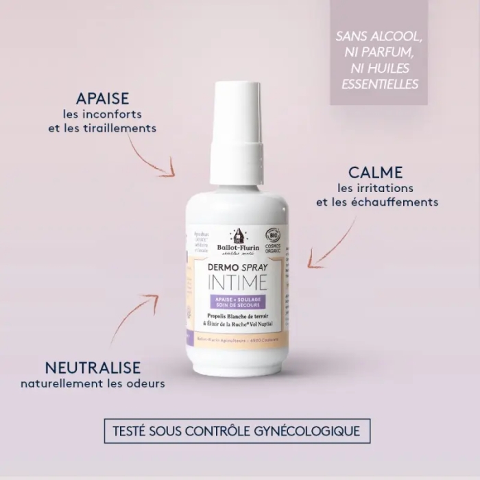 Dermo spray intime