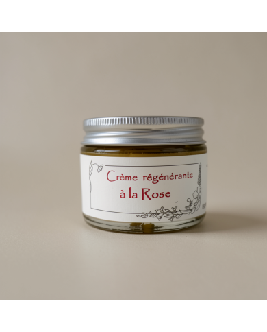 Crème régénérante à la rose