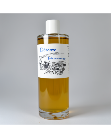 Huile de massage détente