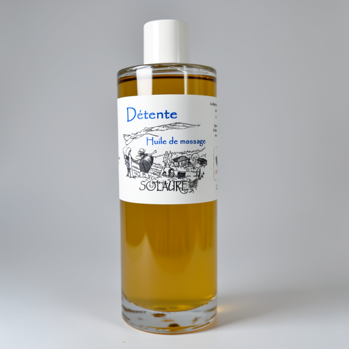 Huile de massage détente
