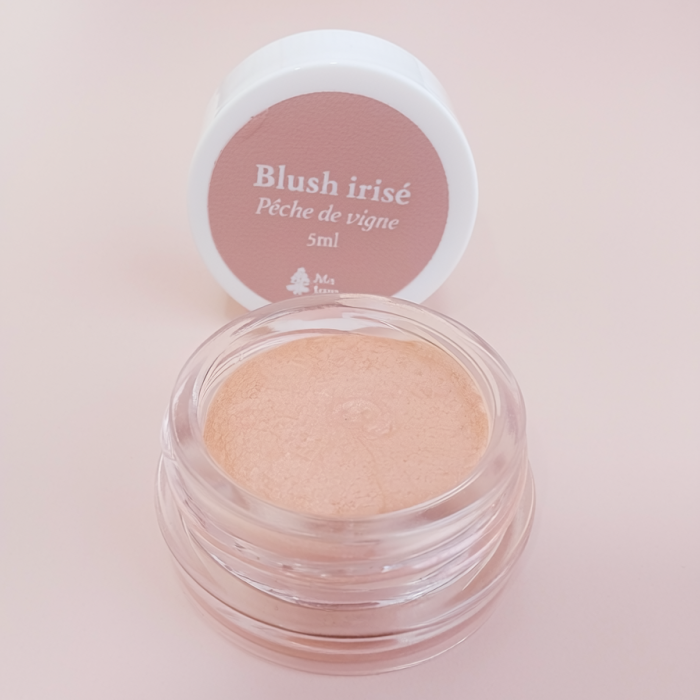 Blush irisé Pêche