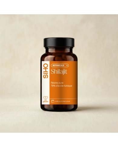 Shilajit résine pure, en gélules