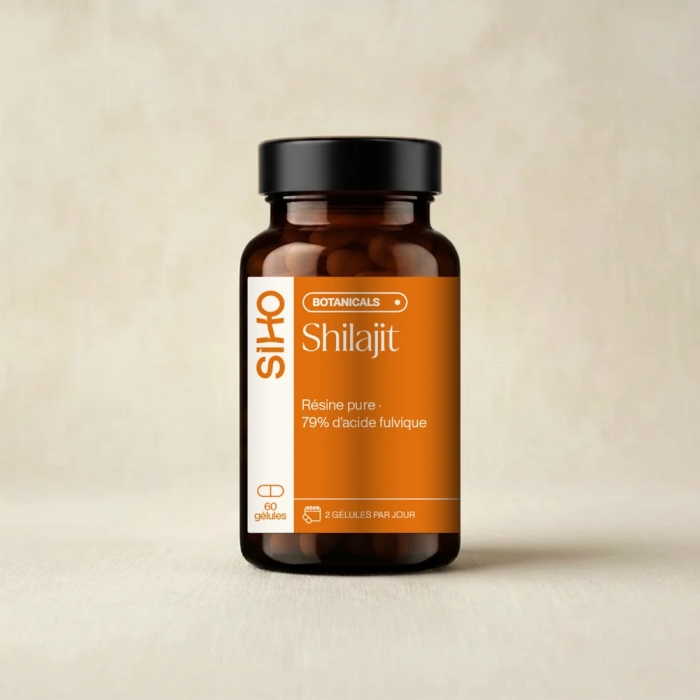 Shilajit résine pure, en gélules