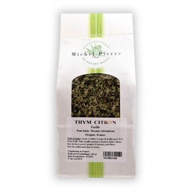 Thym Citronné Feuilles en vrac BIO Thym Citronné Feuilles en vrac BIO