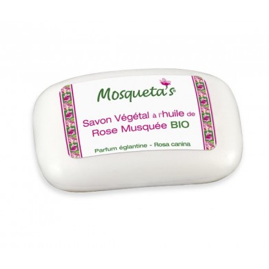 Savon Végétal à l'huile de Rose Musquée Bio Savon Végétal à l'huile de Rose Musquée Bio