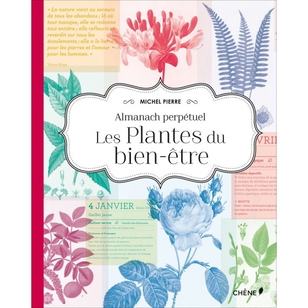 Livre "Almanach Perpétuel: Les Plantes du bien-être"
