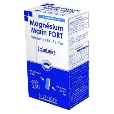 Magnésium marin Fort en gélules Magnésium marin Fort en gélules
