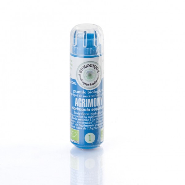 Agrimony en granulés (Fleurs de Bach)