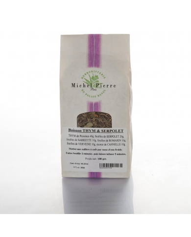 Tisane Thym et Serpolet Tisane Thym et Serpolet