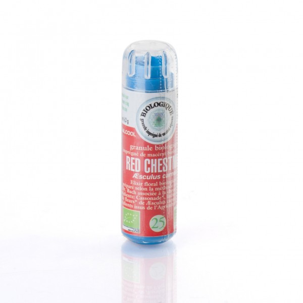 Red Chestnut en granulés (Fleurs de Bach)