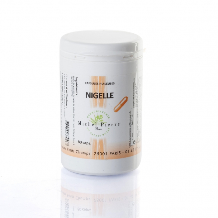 Nigelle ( ou cumin noir) en capsules