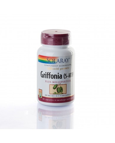 Griffonia 5-HTP + Millepertuis en capsules Griffonia 5-HTP + Millepertuis en capsules