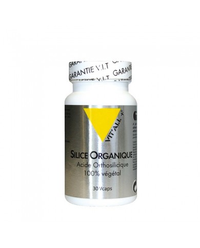 Silice organique (acide orthosilicique)100% végétal en capsules Silice organique (acide orthosilicique)100% végétal en capsules