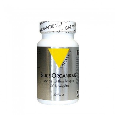 Silice organique (acide orthosilicique)100% végétal en capsules Silice organique (acide orthosilicique)100% végétal en capsules