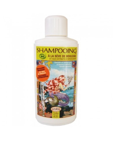 Shampooing à la sève de Bouleau et aux extraits d'Argousier Shampooing à la sève de Bouleau et aux extraits d'Argousier