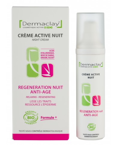 Crème Active Nuit Régénération / Anti-âge Crème Active Nuit Régénération / Anti-âge